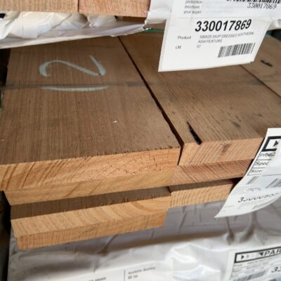 150X25 SOUTHERN ASH STANDARD & BETTER GRADE SKIP DRESSED KD HARDWOOD