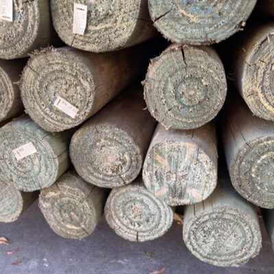 100-125MM TREATED PINE POLES 50/2.4