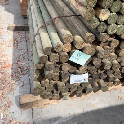 75MM PRECISION ROUND TREATED PINE POLES-100/1.8