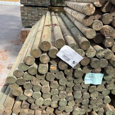 75MM PRECISION ROUND TREATED PINE POLES-100/1.8