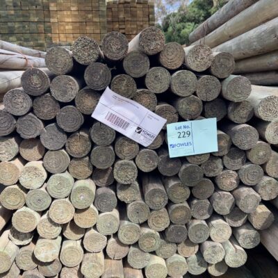 75MM PRECISION ROUND TREATED PINE POLES-100/1.8
