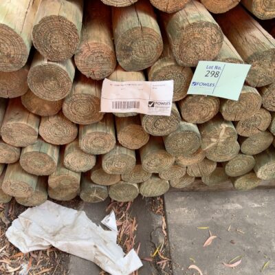 100-125MM TREATED PINE POLES-50/2.1 100-125MM TREATED PINE POLES-50/2.1