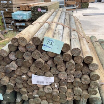 75MM PERFECT ROUND TREATED PINE POLES-100/1.8