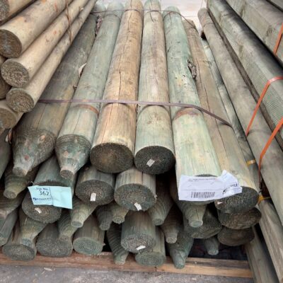 125-150MM TREATED PINE POINTED POLES-34/1.8