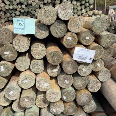 100-125MM TREATED PINE POLES-50/2.1