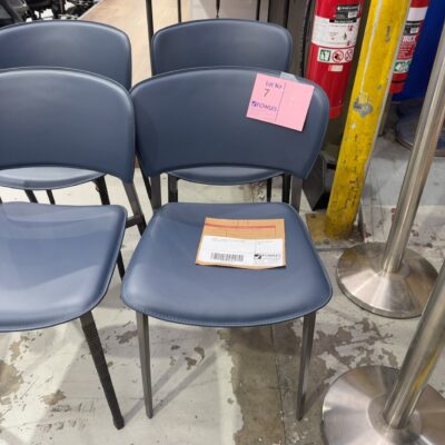 SAMPLE - GALWAY DEEP OCEAN DINING CHAIR, SOLD AS IS