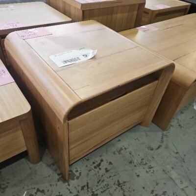 SAMPLE - LENA MESSMATE TIMBER LAMP TABLE, SOLD AS IS