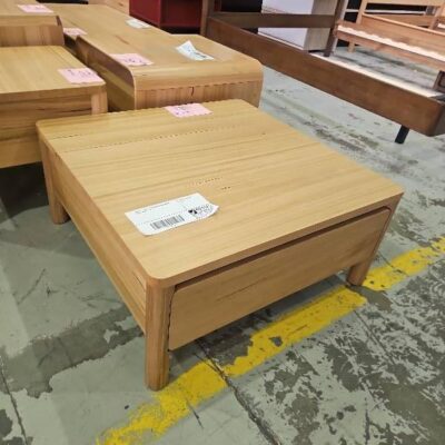SAMPLE - POPPY TASMANIAN OAK COFFEE TABLE, SOLD AS IS