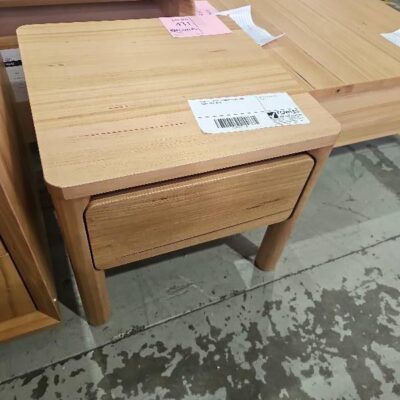 SAMPLE - POPPY TASMANIAN OAK LAMP TABLE, SOLD AS IS