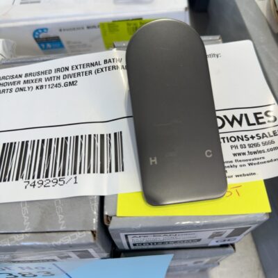 ARCISAN BRUSHED IRON EXTERNAL BATH/SHOWER MIXER WITH DIVERTER (EXTERNAL PARTS ONLY) KB11245.GM2