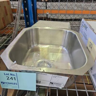 ABEY PRINCESS SINGLE BOWL UNDERMOUNT SINK, PRC1U