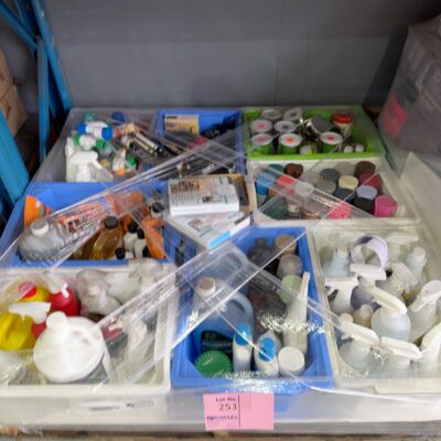 PALLET OF ASSORTED CLEANING SPRAYS, PAINT SPRAY CANS ETC, SOLD AS IS PALLET OF ASSORTED CLEANING SPRAYS, PAINT SPRAY CANS ETC, SOLD AS IS