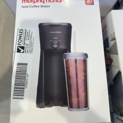 NEW MORPHY RICHARDS MR ICED COFFEE MAKER 350ML, MRCM35BK, 3 MONTH WARRANTY