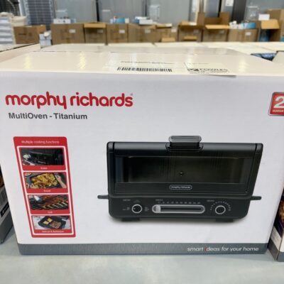 NEW MORPHY RICHARDS MULTIOVEN, TITANIUM, MRMPO12T, 3 MONTH WARRANTY