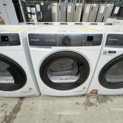 WESTINGHOUSE WDH804N7WA 8KG EASYCARE 500 HEAT PUMP DRYER, SENSOR DRYING TECHNOLOGY, AUTO COOL DOWN FEATURE MINIMISES WRINKLES, 12 PROGRAMS, 7 STAR ENERGY RATING, 12 MONTH WARRANTY