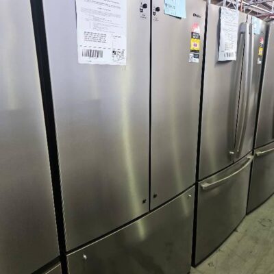 WESTINGHOUSE WHE6000SB FRENCH DOOR FRIDGE, S/STEEL 565 LITRE, 896MM WIDE, DUAL CRISPERS HUMIDITY CONTROLLED, FLEXIBLE ADJUSTABLE INTERIOR, LOCKABLE COMPARTMENT, WITH 12 MONTH WARRANTY