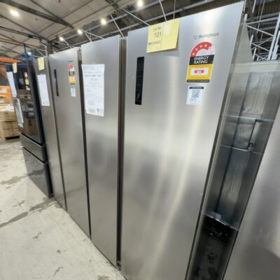 WESTINGHOUSE WSE6630SA SIDE BY SIDE FRIDGE S/STEEL, 624 LITRE, FRESHSEAL CRISPERS, QUICK FREEZE, QUICK CHILL FUNCTION, DUAL ICEMAKERS SPILLSAFE SHELVES, 12 MONTH WARRANTY RRP$1699 WESTINGHOUSE WSE6630SA SIDE BY SIDE FRIDGE S/STEEL, 624 LITRE, FRESHSEAL CRISPERS, QUICK FREEZE, QUICK CHILL FUNCTION, DUAL ICEMAKERS SPILLSAFE SHELVES, 12 MONTH WARRANTY RRP$1699