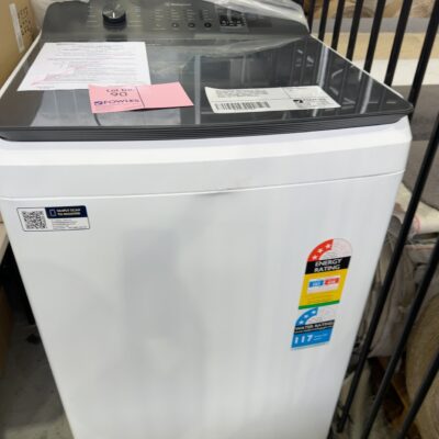 WESTINGHOUSE WWT8184J7WA 8KG EASYCARE TOP LOAD WASHING MACHINE, EASY TO USE CONTROLS, EVERYDAY FAST WASH PROGRAMS, DURABLE SOFT CLOSE GLASS LID, 12 MONTH WARRANTY WESTINGHOUSE WWT8184J7WA 8KG EASYCARE TOP LOAD WASHING MACHINE, EASY TO USE CONTROLS, EVERYDAY FAST WASH PROGRAMS, DURABLE SOFT CLOSE GLASS LID, 12 MONTH WARRANTY