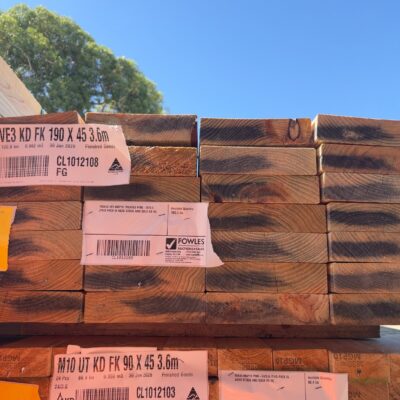 190X45 VE3 MGP10 TREATED PINE-28/3.6 (THIS PACK IS AGED STOCK AND SOLD AS IS) 190X45 VE3 MGP10 TREATED PINE-28/3.6 (THIS PACK IS AGED STOCK AND SOLD AS IS)