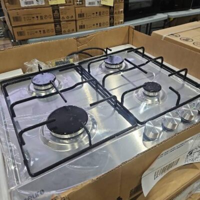 EX DEMO EURO S/STEEL ECT600GS 600MM GAS COOKTOP WITH 3 MONTH WARRANTY