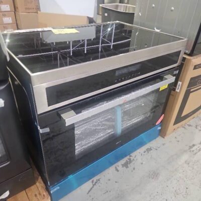 EX DISPLAY EURO EO90FSINESX 900MM INDUCTION FRESTANDING OVEN, 9 FUNCTIONS, TRIPLE GLAZED DOOR, 5 COOKING ZONES WITH LARGE FLEXI ZONE, 3 MONTH WARRANTY RRP$2899 *DENTED BOTTOM RIGHT HAND PANEL* EX DISPLAY EURO EO90FSINESX 900MM INDUCTION FRESTANDING OVEN, 9 FUNCTIONS, TRIPLE GLAZED DOOR, 5 COOKING ZONES WITH LARGE FLEXI ZONE, 3 MONTH WARRANTY RRP$2899 *DENTED BOTTOM RIGHT HAND PANEL*