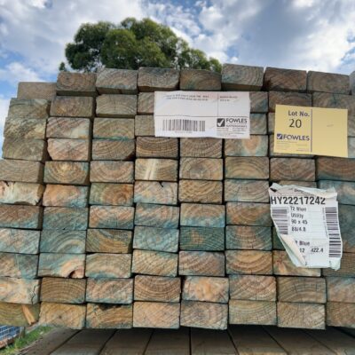 90X45 T2 BLUE UTILITY GRADE PINE-88/4.8 (THIS PACK IS AGED STOCK AND SOD AS IS)