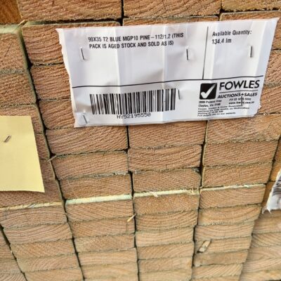 90X35 T2 BLUE MGP10 PINE-112/1.2 (THIS PACK IS AGED STOCK AND SOLD AS IS)