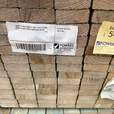 90X35 T2 BLUE MGP10 PINE-112/1.2 (THIS PACK IS AGED STOCK AND SOLD AS IS)