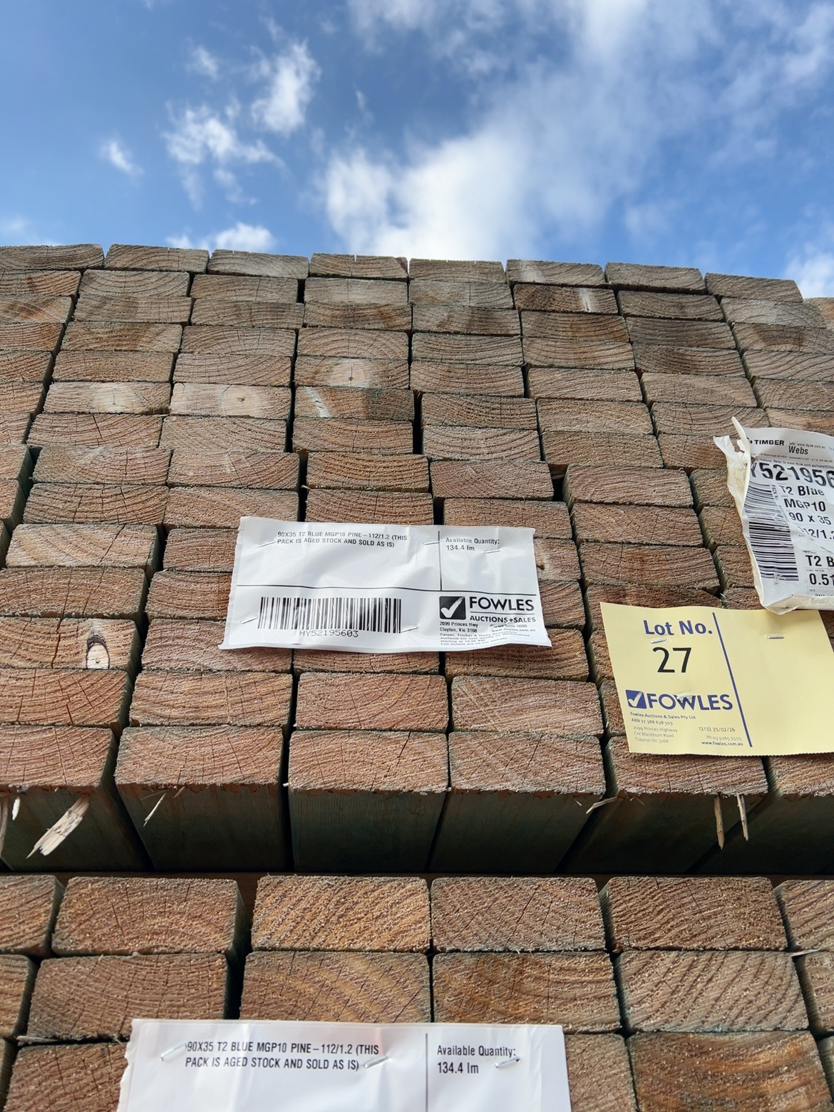 90X35 T2 BLUE MGP10 PINE-112/1.2 (THIS PACK IS AGED STOCK AND SOLD AS IS) 90X35 T2 BLUE MGP10 PINE-112/1.2 (THIS PACK IS AGED STOCK AND SOLD AS IS)