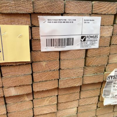 90X35 T2 BLUE MGP10 PINE-112/1.2 (THIS PACK IS AGED STOCK AND SOLD AS IS)