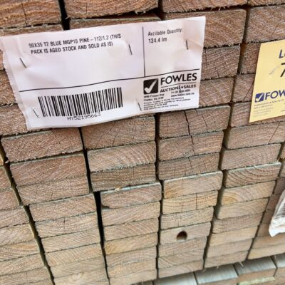 90X35 T2 BLUE MGP10 PINE-112/1.2 (THIS PACK IS AGED STOCK AND SOLD AS IS)