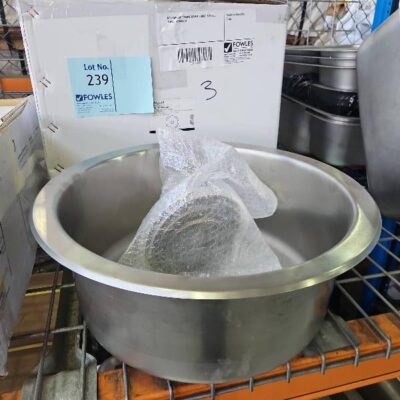 NEW ARGENT TEMPO 385MM ROUND S/STEEL BOWL, KS3045000