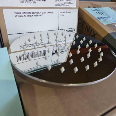 200MM OVERHEAD SHOWER, 4 STAR, CHROME, HN210806, 12 MONTH WARRANTY