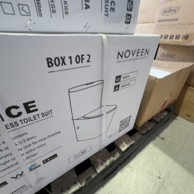 NEW B2388A BACK TO THE WALL S OR P TRAP TOILET SUITE