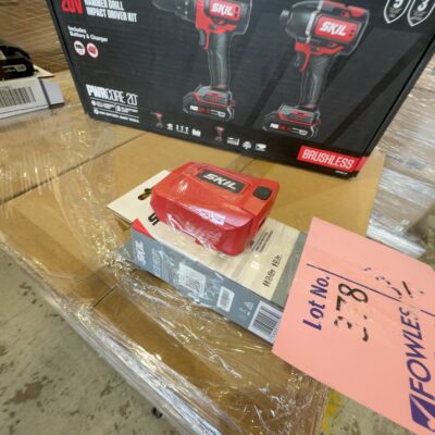 NEW SKIL PWRCORE 20V DUAL USB, POWER SOURCE ADAPTOR SKIN, (NO USB CORD SUPPLIED, SKIN ONLY) AD5923E-00, RRP$49 NEW SKIL PWRCORE 20V DUAL USB, POWER SOURCE ADAPTOR SKIN, (NO USB CORD SUPPLIED, SKIN ONLY) AD5923E-00, RRP$49