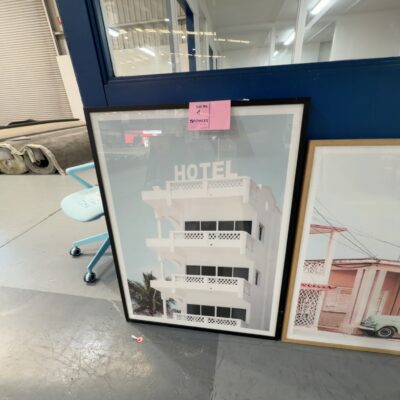 EX STAGING - ARTWORK SOLD AS IS