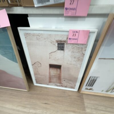 EX STAGING - ARTWORK SOLD AS IS