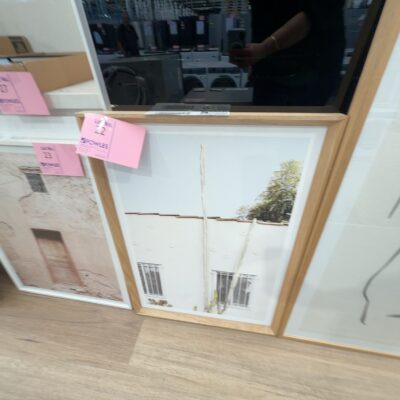 EX STAGING - ARTWORK SOLD AS IS