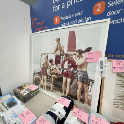 EX STAGING - ARTWORK SOLD AS IS