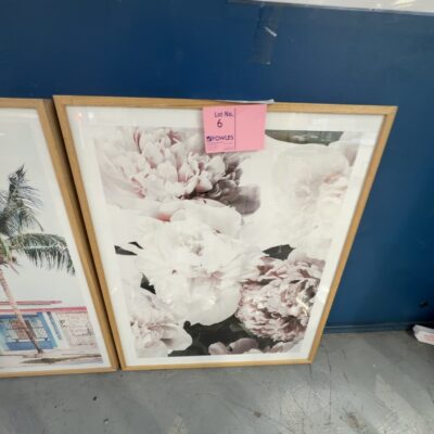 EX STAGING - ARTWORK SOLD AS IS