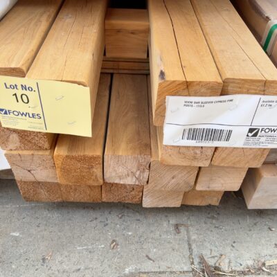 90X90 DAR SLEEVED CYPRESS PINE POSTS-17/3.6
