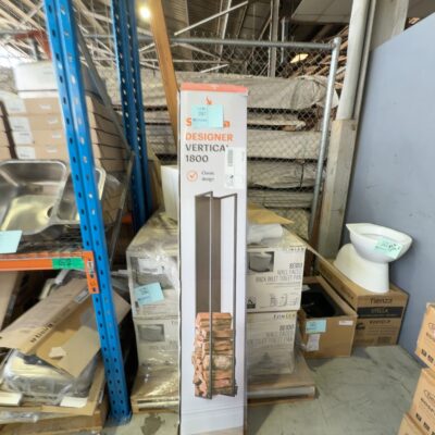 SCANDIA SCLS010 VERTICAL WOOD STORAGE, 1800MM WALL MOUNTED