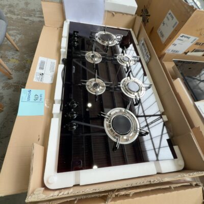 NEW SMEG PVL6106CN DOLCE STIL NOVO 1000MM 6 BURNER GAS COOKTOP, BLACK GLASS WITH TITANIUM COATED PAN STANDS, RRP$4300, SOLD AS IS NO WARRANTY NEW SMEG PVL6106CN DOLCE STIL NOVO 1000MM 6 BURNER GAS COOKTOP, BLACK GLASS WITH TITANIUM COATED PAN STANDS, RRP$4300, SOLD AS IS NO WARRANTY
