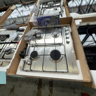 NEW VENINI VGF60 600MM S/STEEL GAS COOKTOP, SOLD AS IS NO WARRANTY
