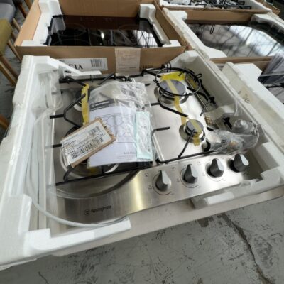NEW WESTINGHOUSE WHG644SA 600MM GAS COOKTOP, SOLD AS IS NO WARRANTY