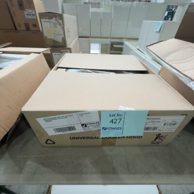 NEW WESTINGHOUSE WRF610WA WHITE FIXED RANGEHOOD 600MM, SOLD AS IS NO WARRANTY