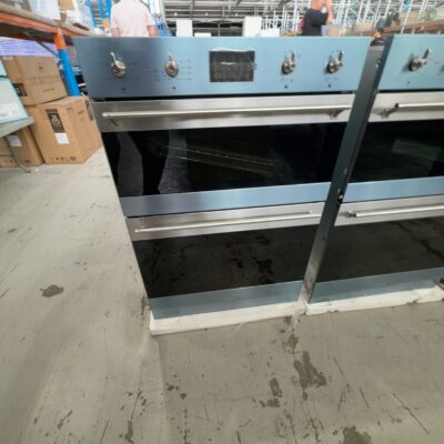NEW SMEG DOSFA6390X CLASSIC DOUBLE OVEN, THERMO VENTILATED, 9 COOKING PROGRAMS, RRP$2760, SOLD AS IS NO WARRANTY