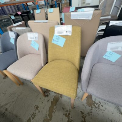 SAMPLE COMMERCIAL FURNITURE - GREEN UPHOLSTERED DINING CHAIR SOLD AS IS SAMPLE COMMERCIAL FURNITURE - GREEN UPHOLSTERED DINING CHAIR SOLD AS IS