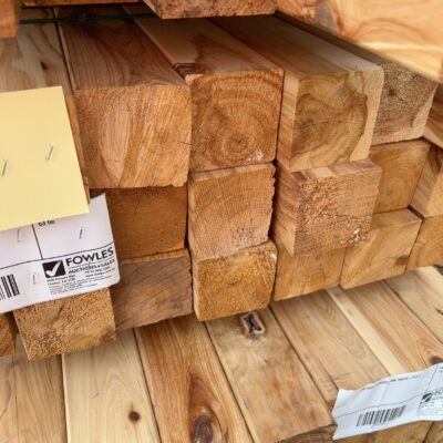 90X90 DAR CYPRESS PINE POSTS-21/3.0