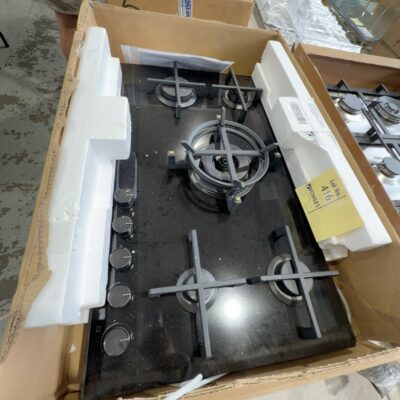 NEW FISHER & PAYKEL SERIES 9 BLACK 900MM LPG GAS COOKTOP - 5 BURNER WITH CENTRAL WOK, CG905DLPGB4 SOLD AS IS NO WARRANTY RRP$2499